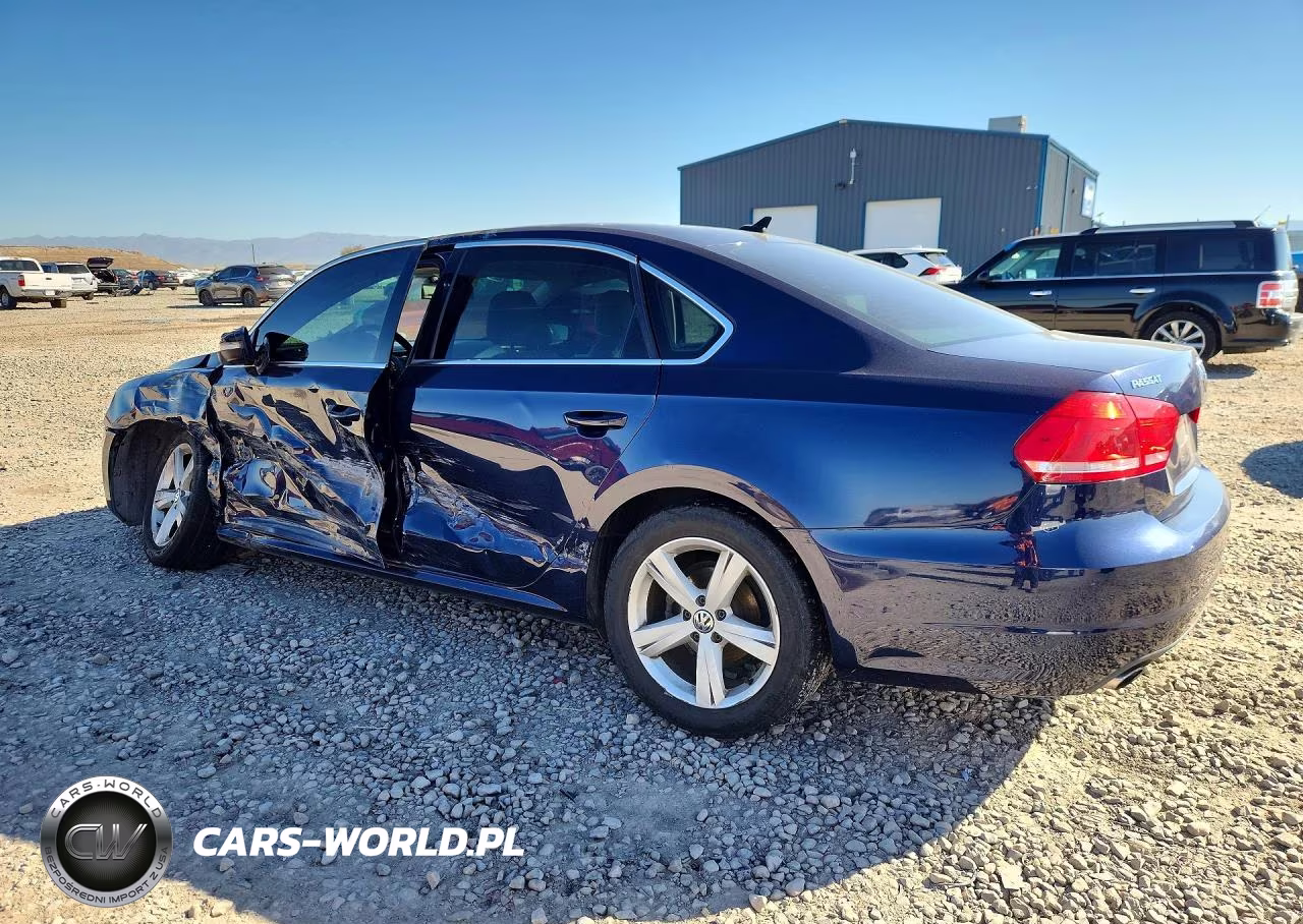 2014 Volkswagen Passat Se VIN:1VWBT7A31EC108826 - 2