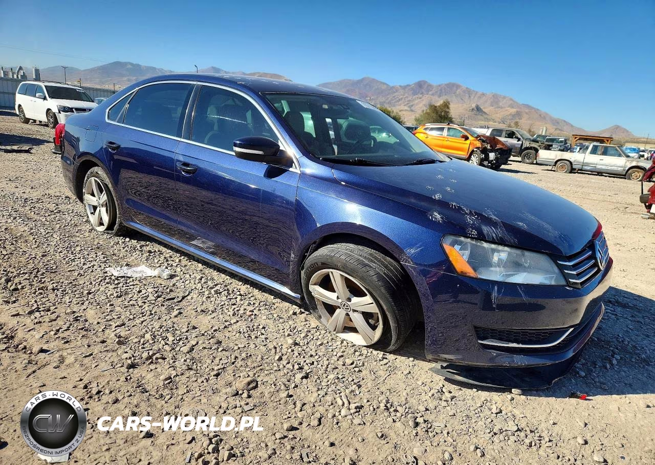 2014 Volkswagen Passat Se VIN:1VWBT7A31EC108826 - 4