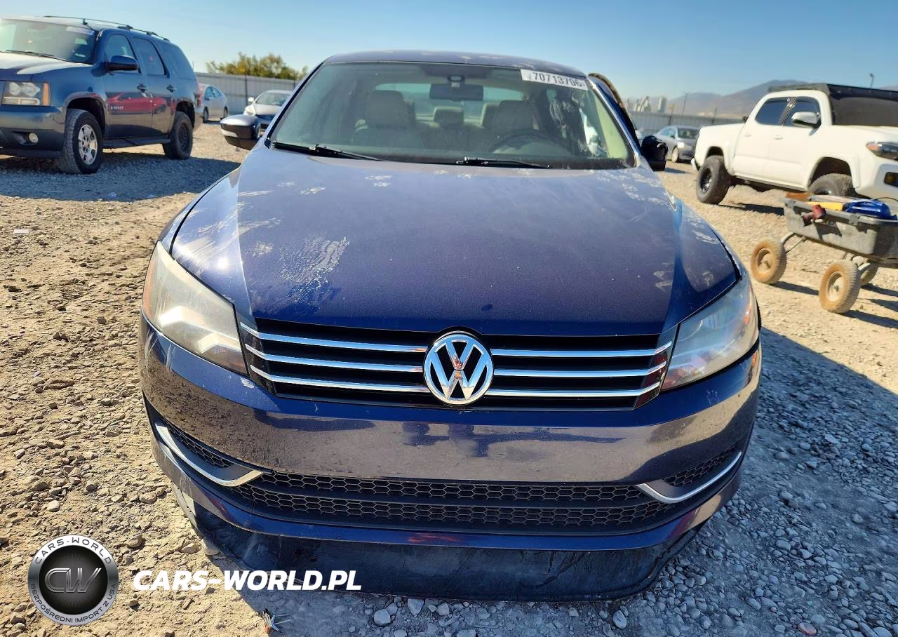2014 Volkswagen Passat Se VIN:1VWBT7A31EC108826 - 5