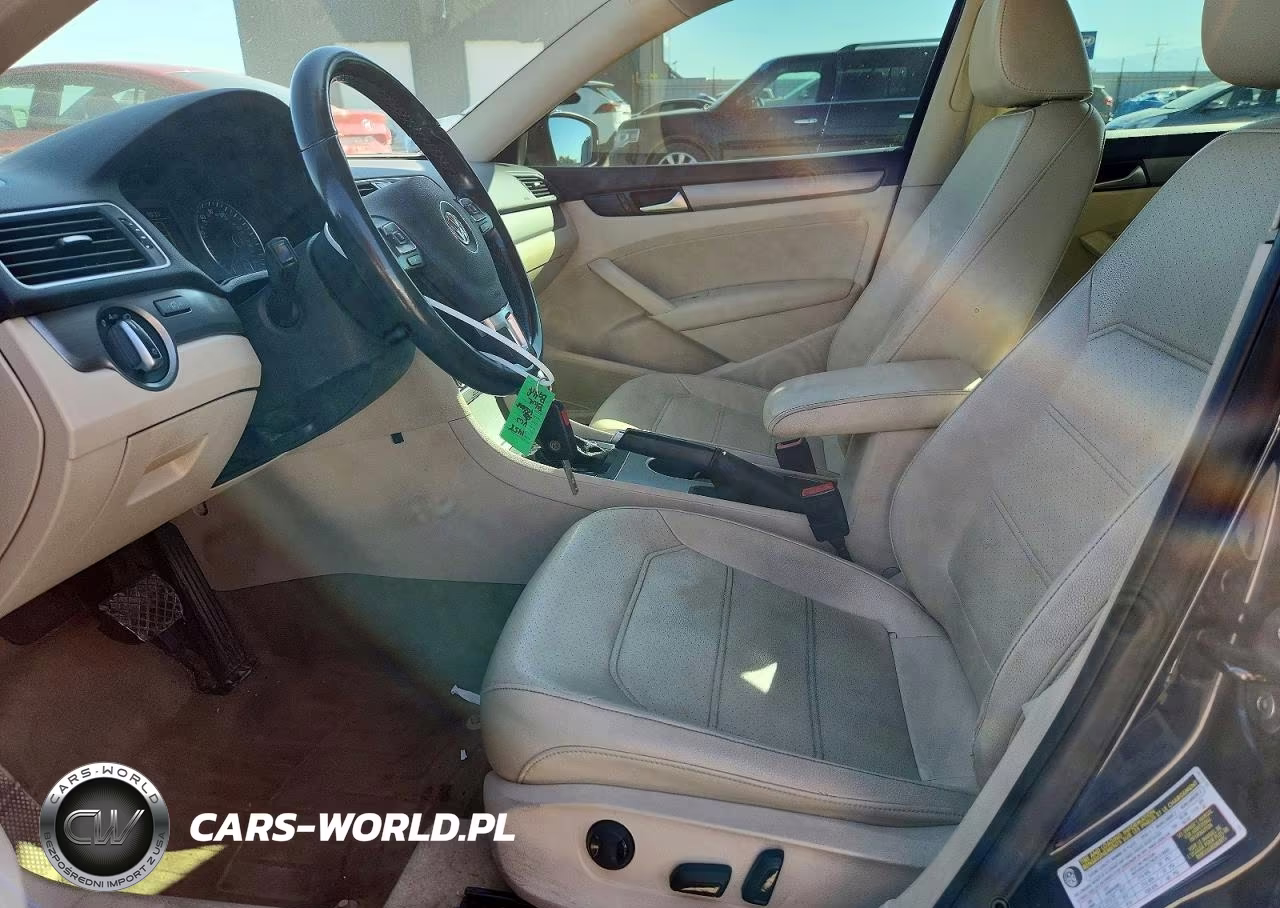 2014 Volkswagen Passat Se VIN:1VWBT7A31EC108826 - 7