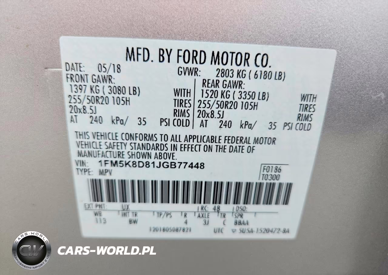 2018 Ford Explorer Xlt VIN:1FM5K8D81JGB77448 - 13
