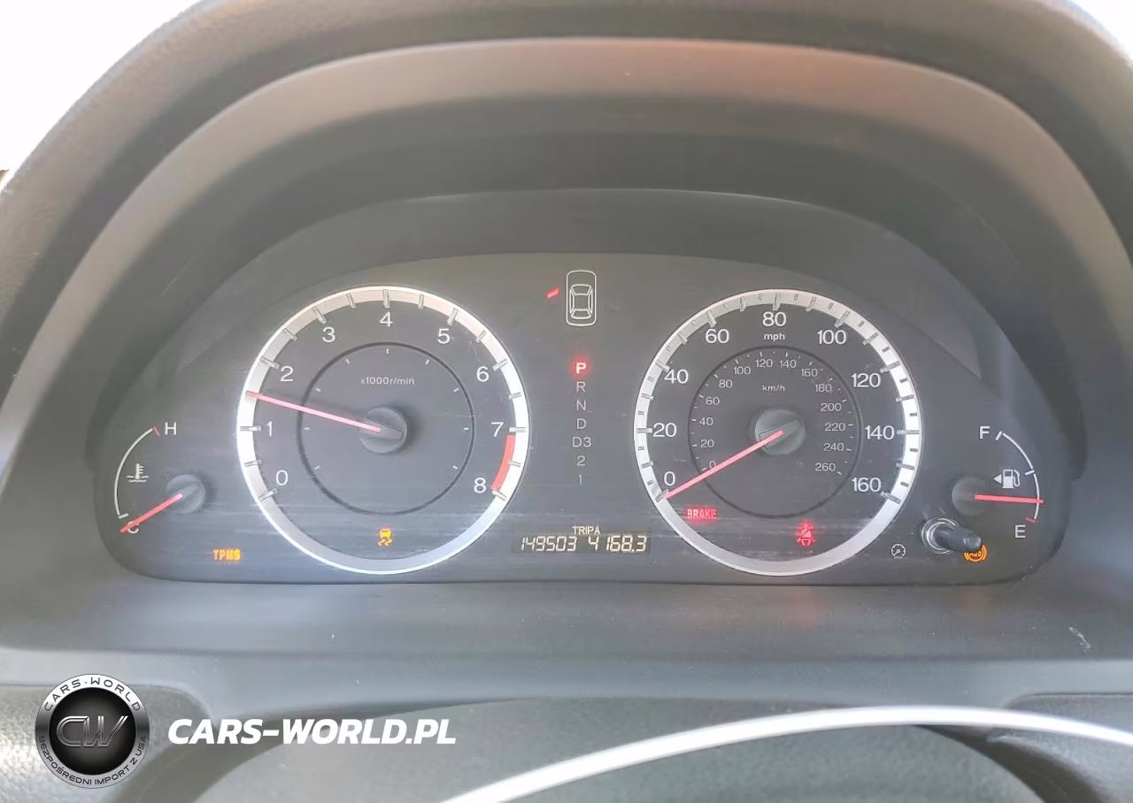2012 Honda Accord Exl VIN:1HGCP2F87CA051951 - 9