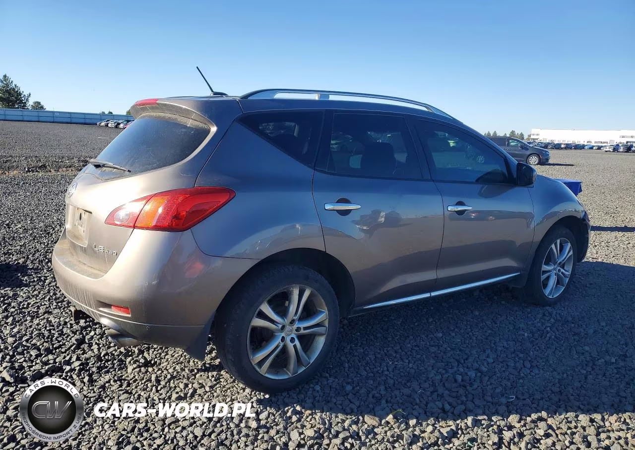 2009 Nissan Murano S VIN:JN8AZ18W69W124118 - 3