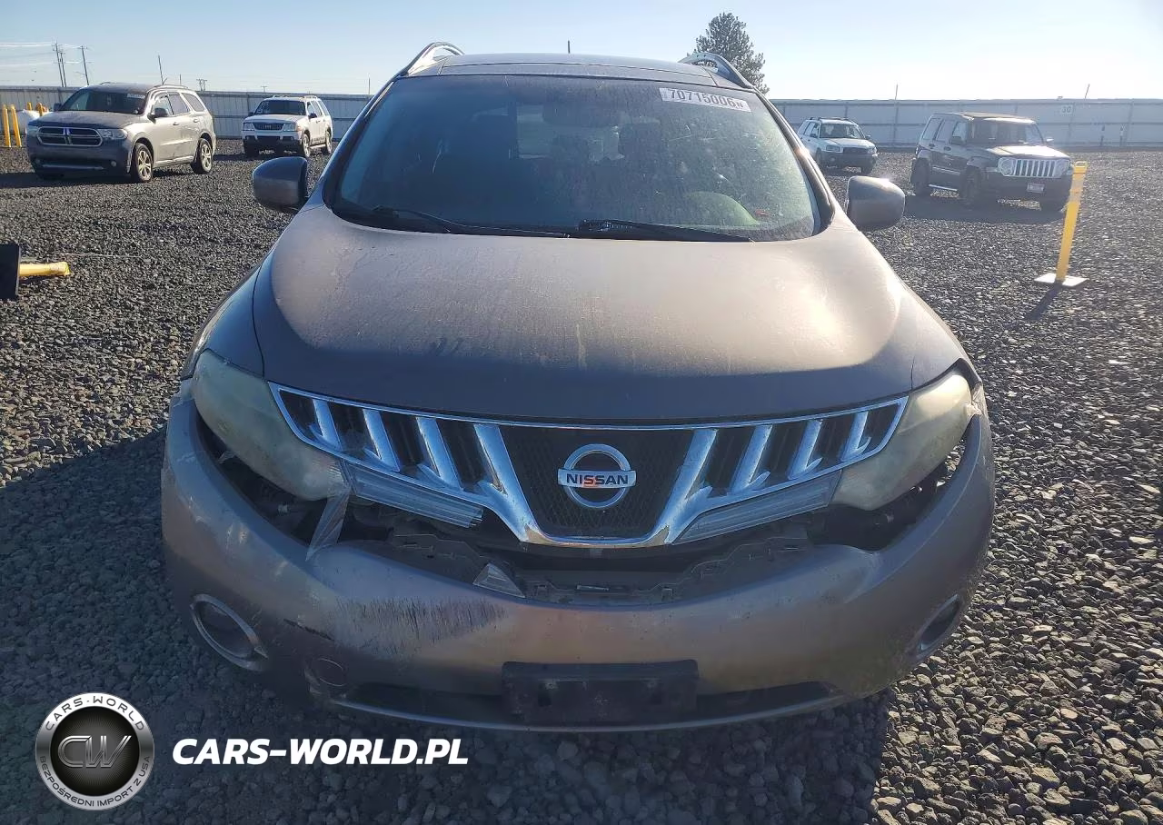 2009 Nissan Murano S VIN:JN8AZ18W69W124118 - 5