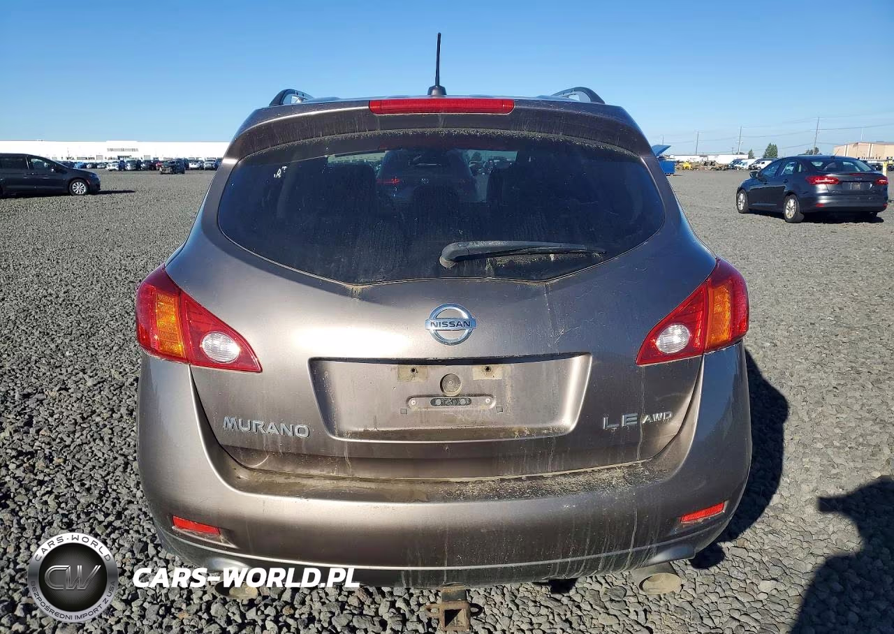 2009 Nissan Murano S VIN:JN8AZ18W69W124118 - 6