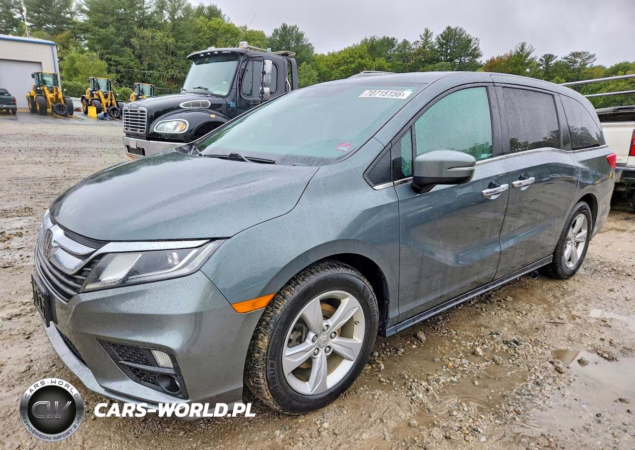 2020 Honda Odyssey Exl VIN:5FNRL6H79LB021454 - 1