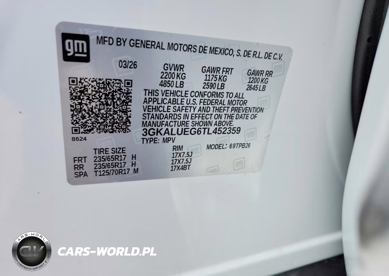 2026 GMC Terrain Elevation VIN:3GKALUEG6TL452359 - 14