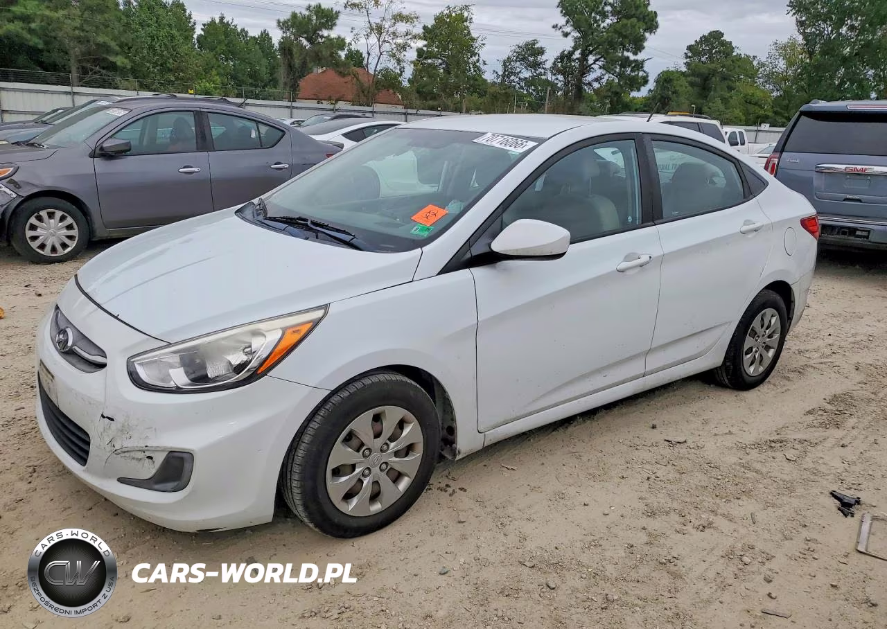2017 Hyundai Accent Se VIN:KMHCT4AE0HU376011 - 1