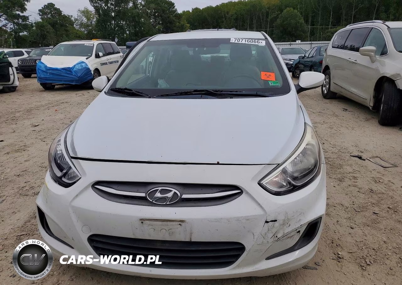 2017 Hyundai Accent Se VIN:KMHCT4AE0HU376011 - 5