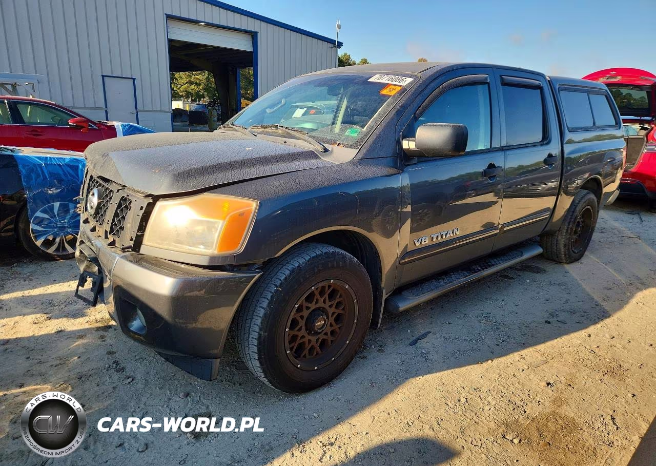 2012 Nissan Titan Sv VIN:1N6BA0ED4CN305328 - 1