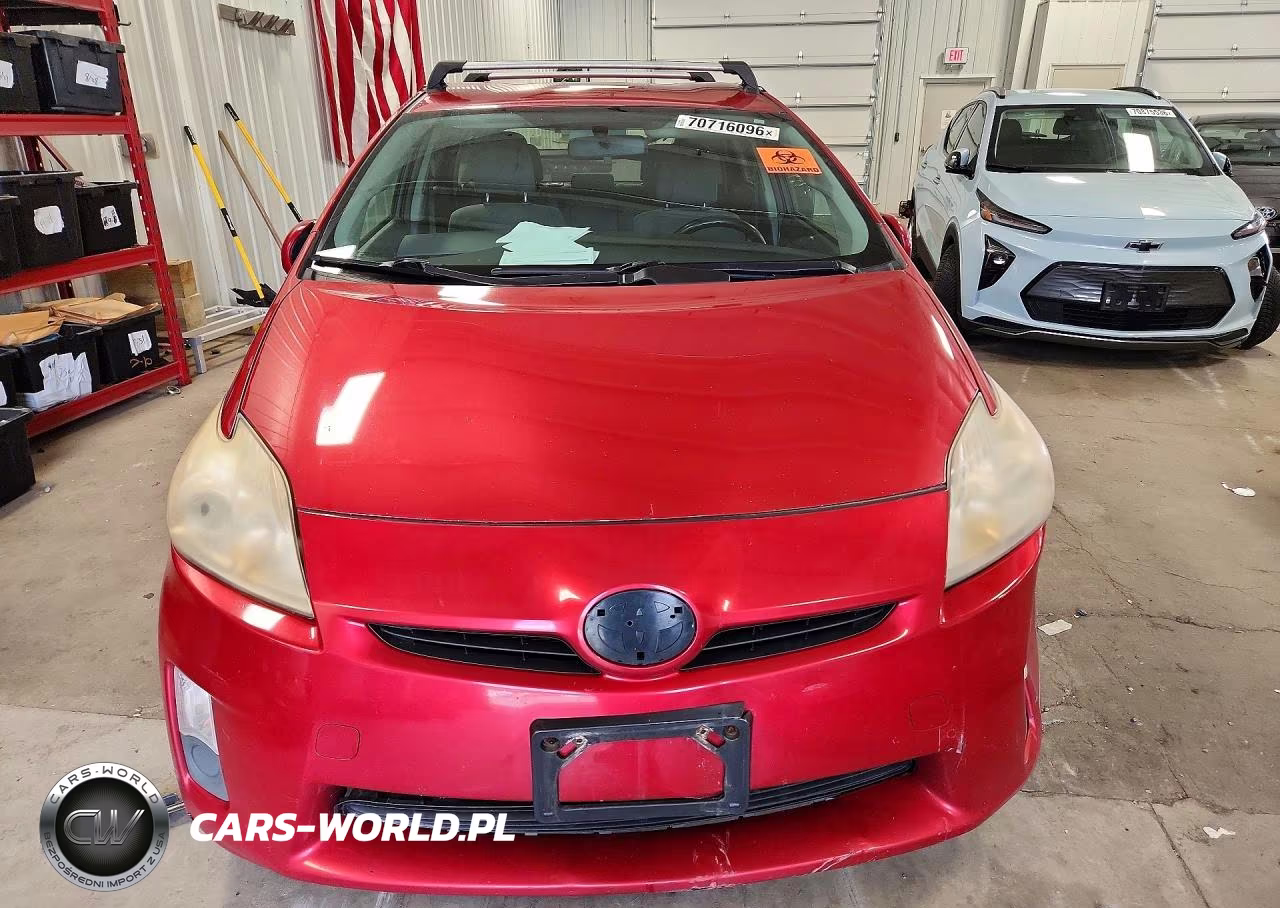 2011 Toyota Prius Two VIN:JTDKN3DU1B1391858 - 5