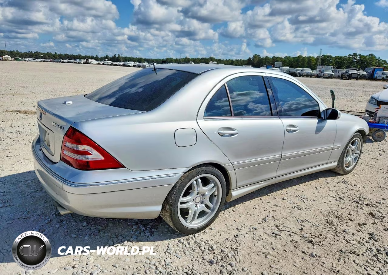 2005 Mercedes-Benz C55 Amg VIN:WDBRF76J05F626777 - 3