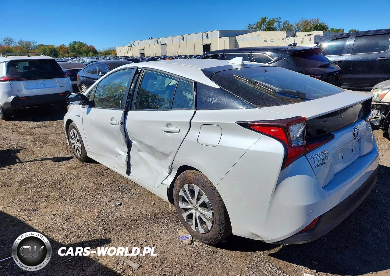2021 Toyota Prius Le Awd-E VIN:JTDL9MFU3M3025211 - 2