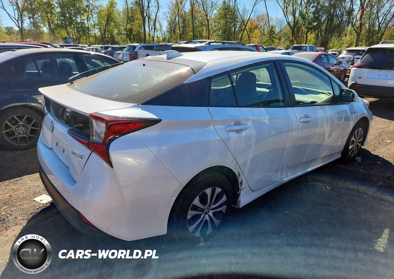 2021 Toyota Prius Le Awd-E VIN:JTDL9MFU3M3025211 - 3