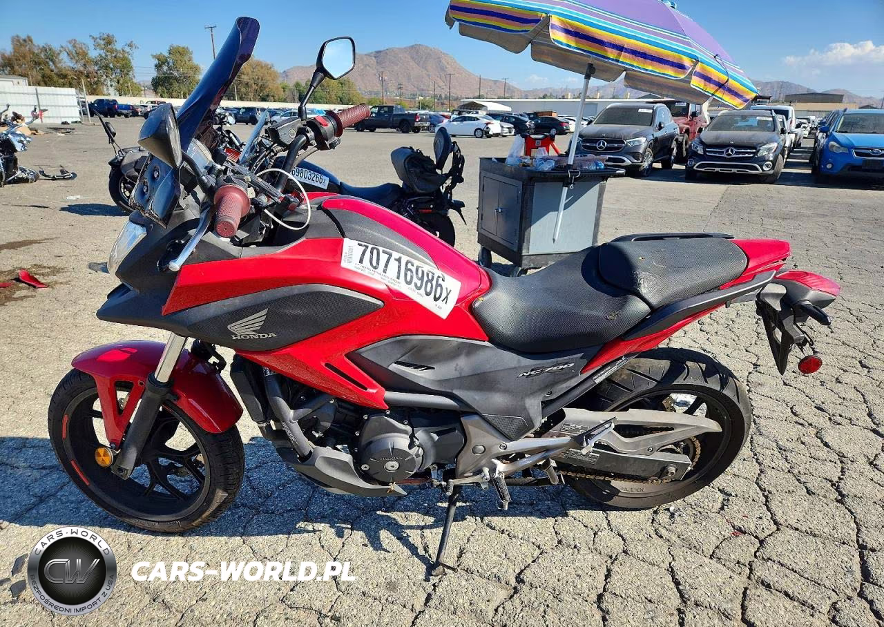 2015 Honda Nc700X VIN:JH2RC6354FK300038 - 3