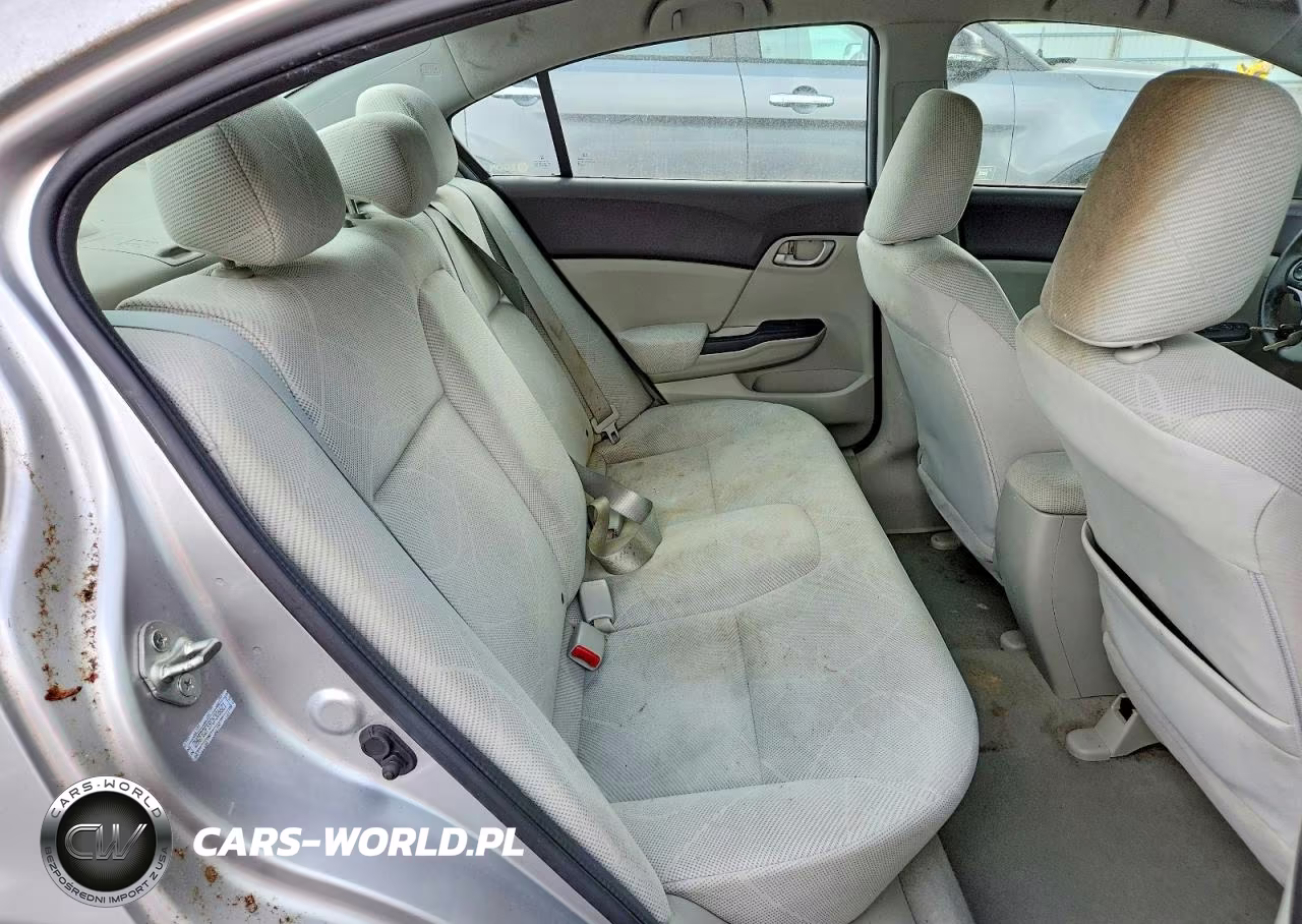 2012 Honda Civic Lx VIN:2HGFB2F59CH306621 - 10