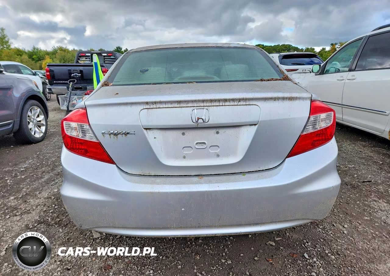 2012 Honda Civic Lx VIN:2HGFB2F59CH306621 - 6