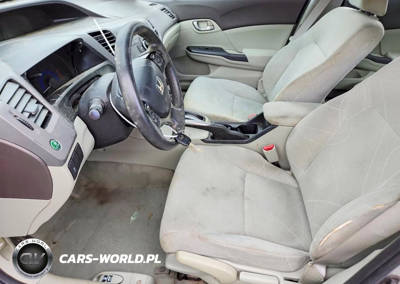 2012 Honda Civic Lx VIN:2HGFB2F59CH306621 - 7