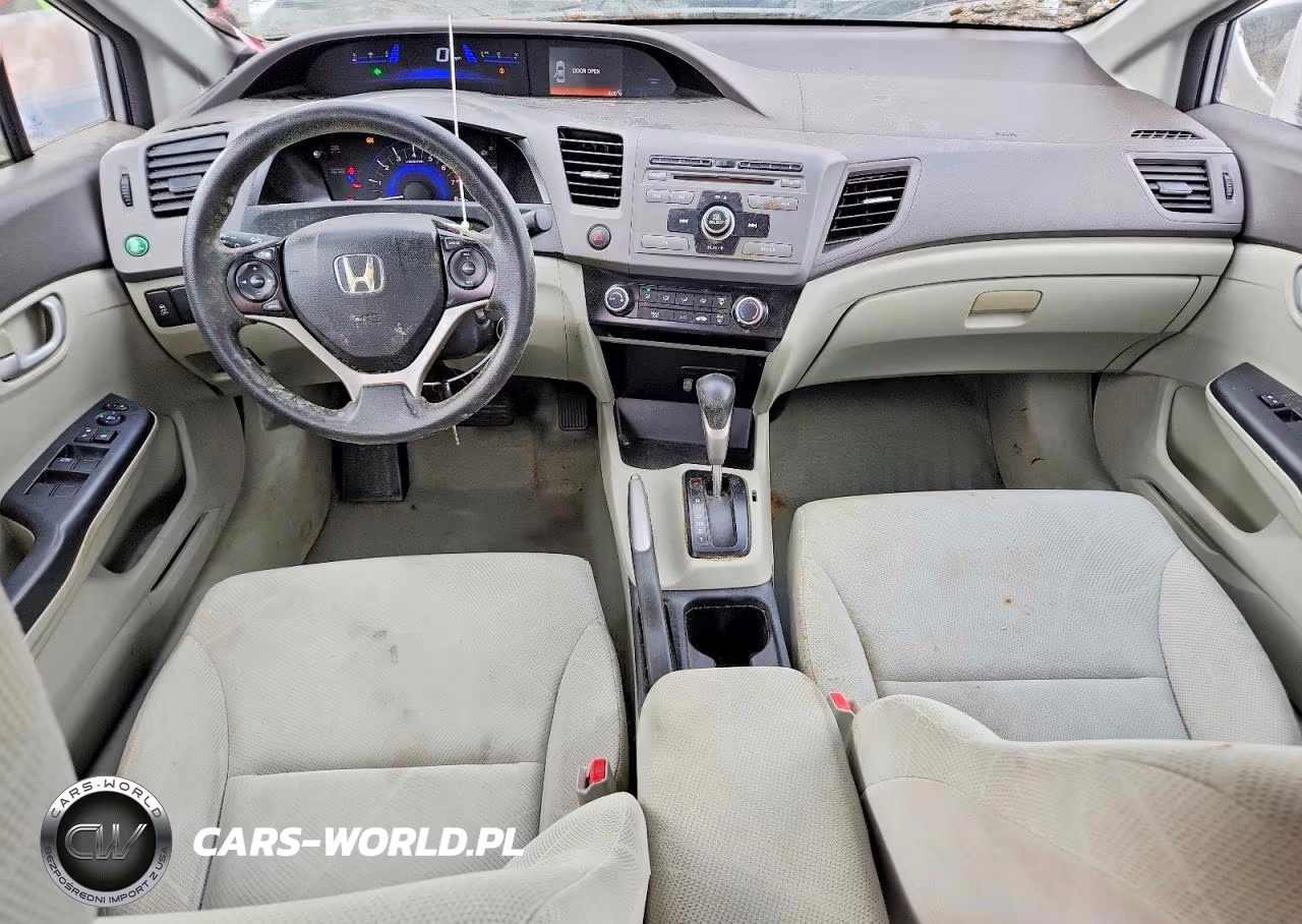 2012 Honda Civic Lx VIN:2HGFB2F59CH306621 - 8