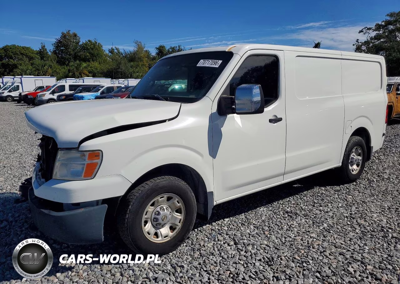 2015 Nissan Nv2500 Delivery Van VIN:1N6AF0KY8FN800205 - 1