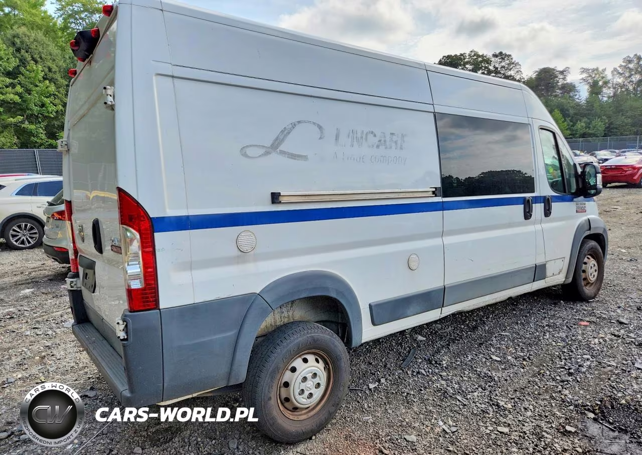 2018 Ram Promaster 3500 3500 High VIN:3C6URVHG0JE116837 - 3