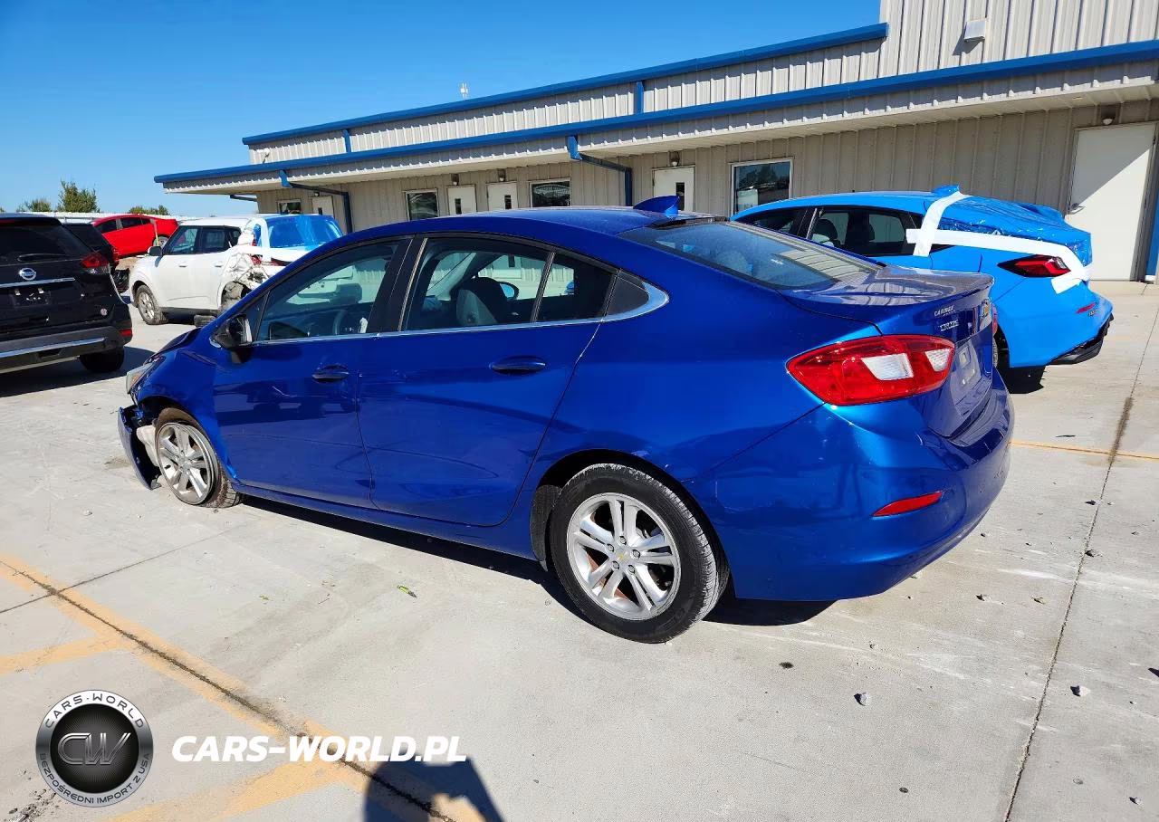 2017 Chevrolet Cruze Lt VIN:1G1BE5SM9H7197625 - 2