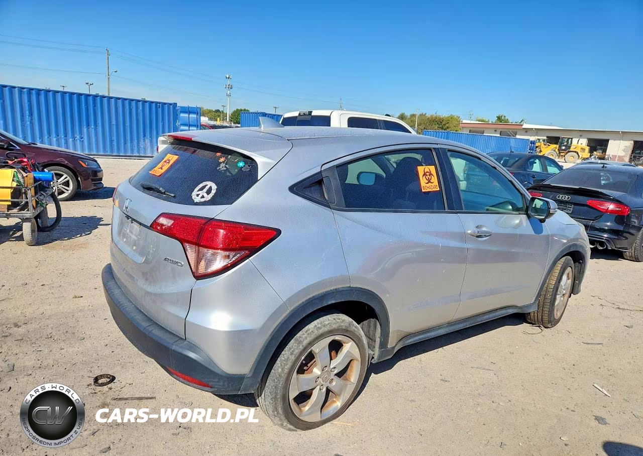 2016 Honda Hr-V Ex VIN:3CZRU6H50GM726845 - 3