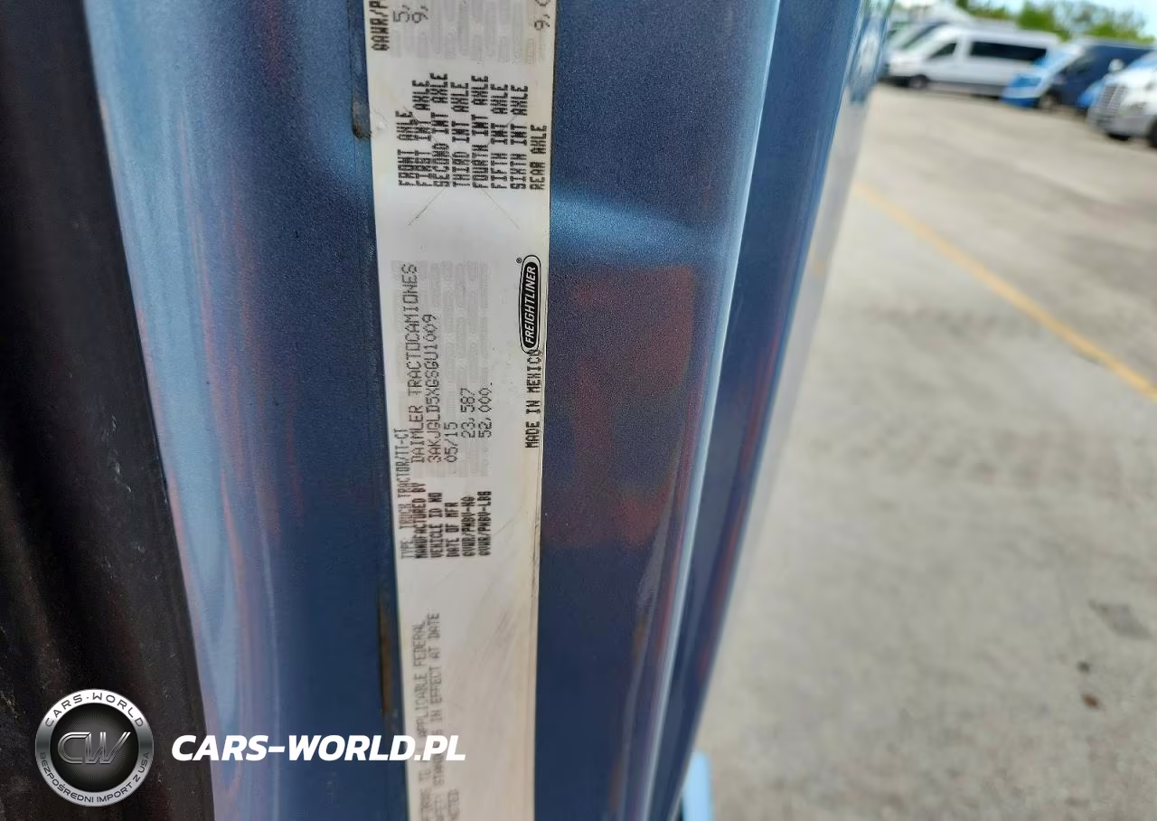 2016 Freightliner Cascadia 125 VIN:3AKJGLD5XGSGU1009 - 12