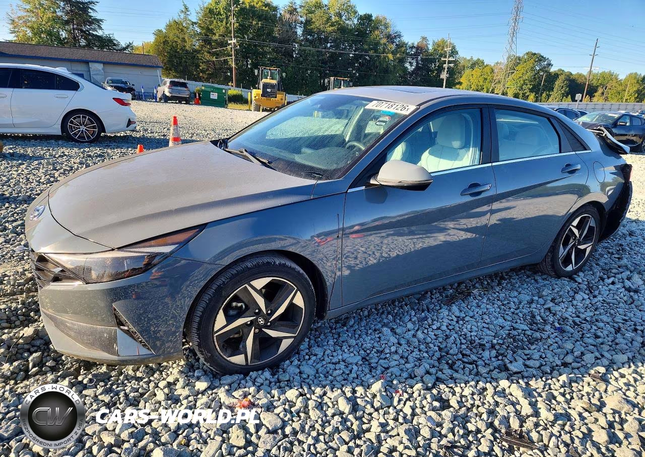 2021 Hyundai Elantra Limited VIN:KMHLP4AG7MU113353 - 1