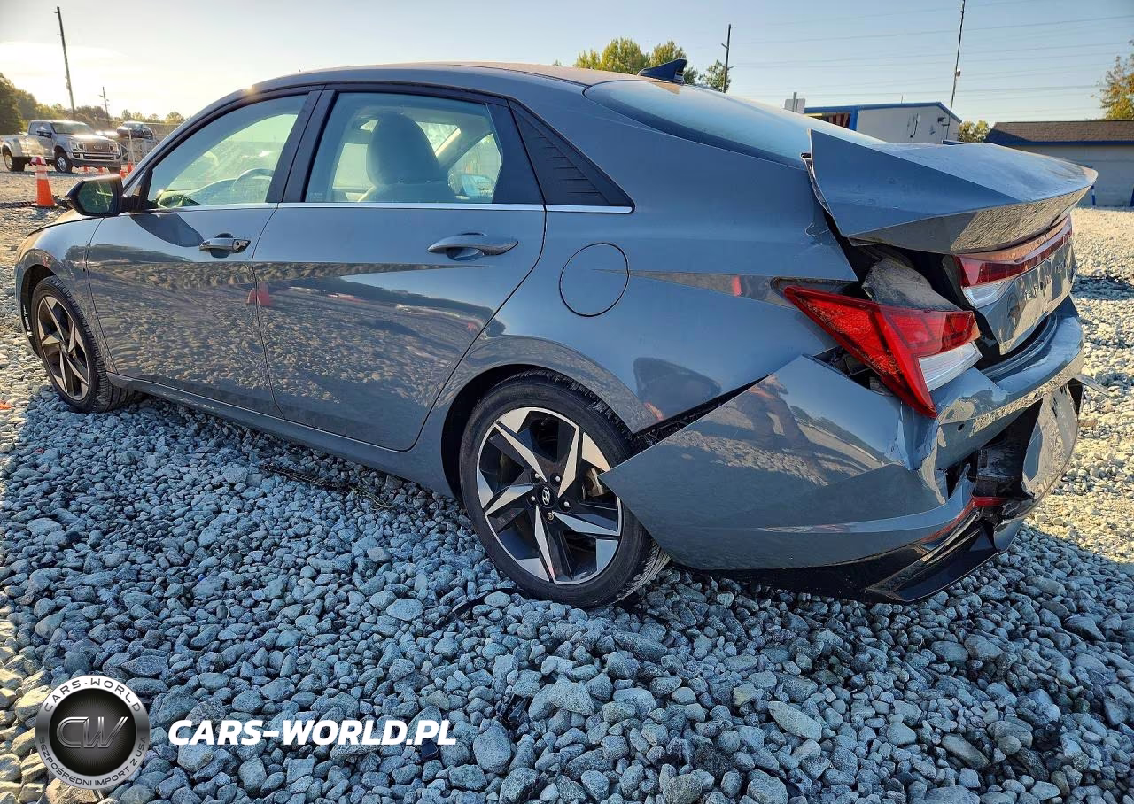 2021 Hyundai Elantra Limited VIN:KMHLP4AG7MU113353 - 2