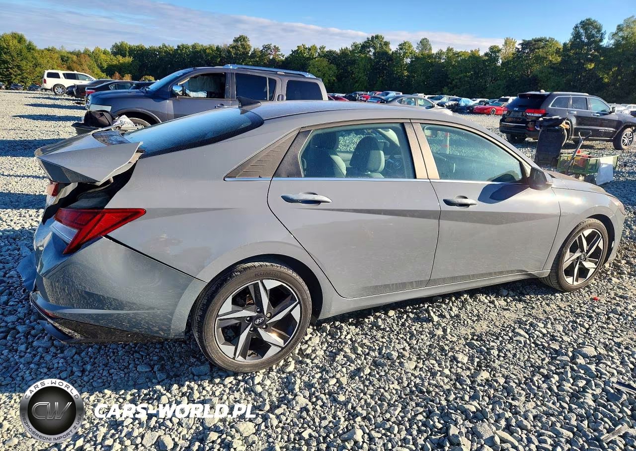 2021 Hyundai Elantra Limited VIN:KMHLP4AG7MU113353 - 3