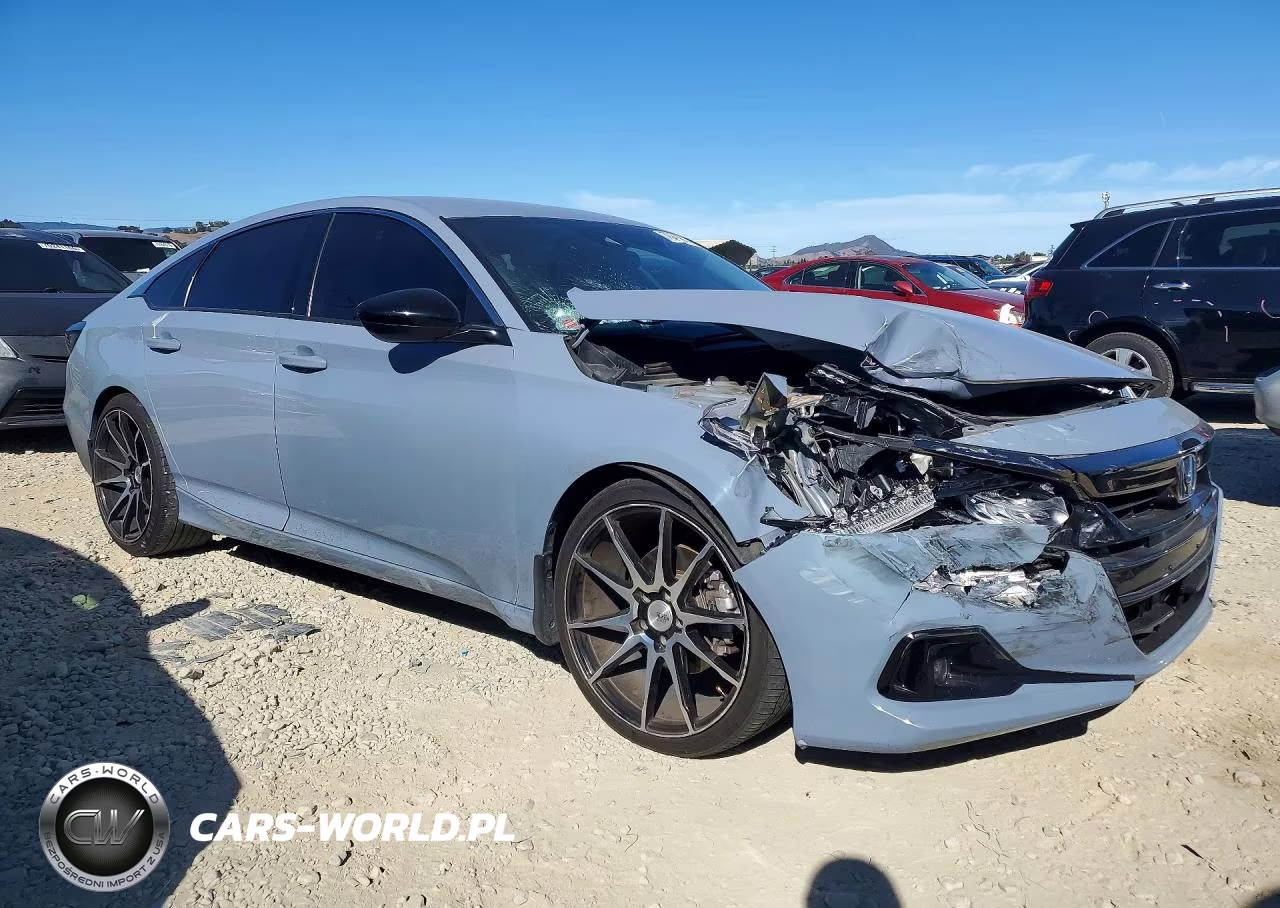2021 Honda Accord Sport VIN:1HGCV1F3XMA028119 - 4