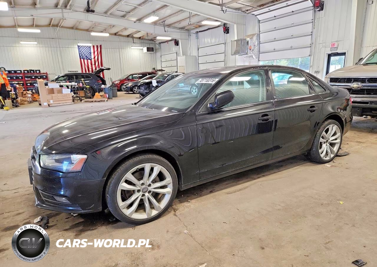 2013 Audi A4 Premium Plus VIN:WAUFFAFL2DN007800 - 1
