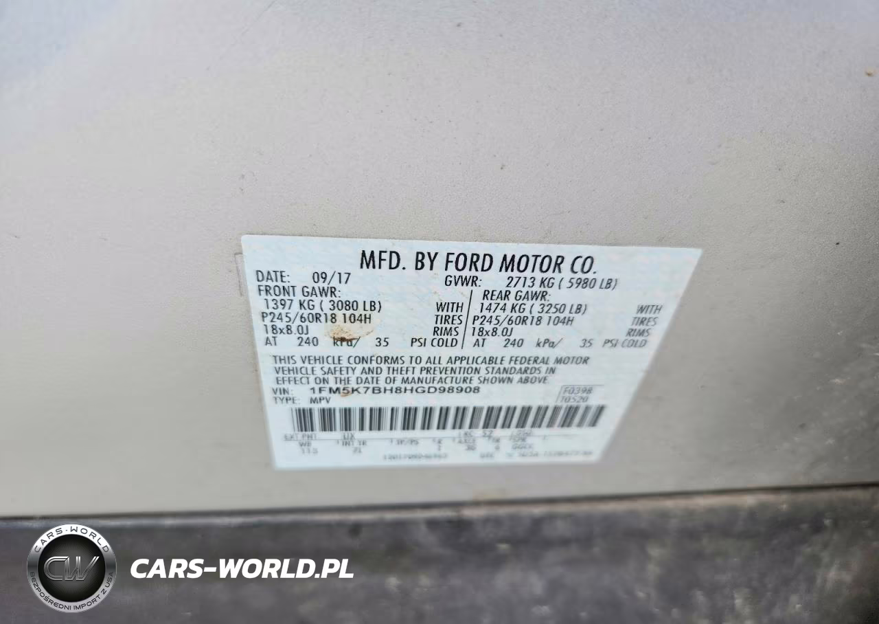 2017 Ford Explorer VIN:1FM5K7BH8HGD98908 - 13
