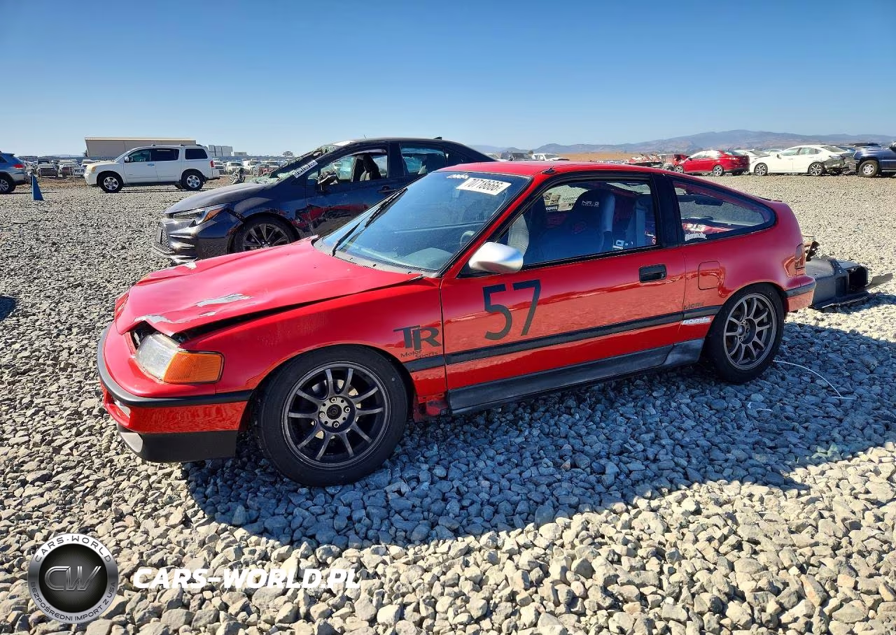 1989 Honda Civic 1500 Crx Si VIN:JHMED9364KS014441 - 1