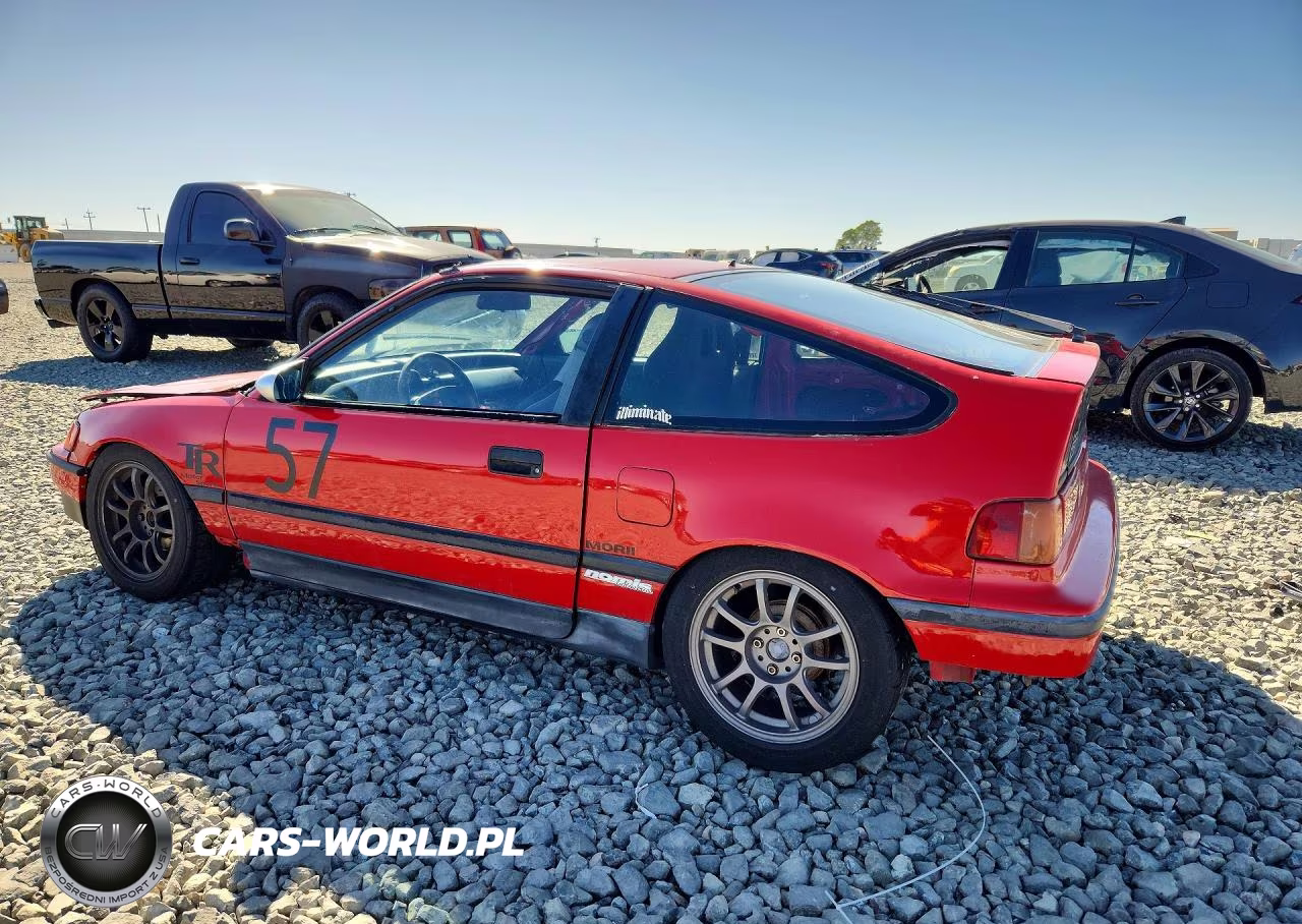 1989 Honda Civic 1500 Crx Si VIN:JHMED9364KS014441 - 2