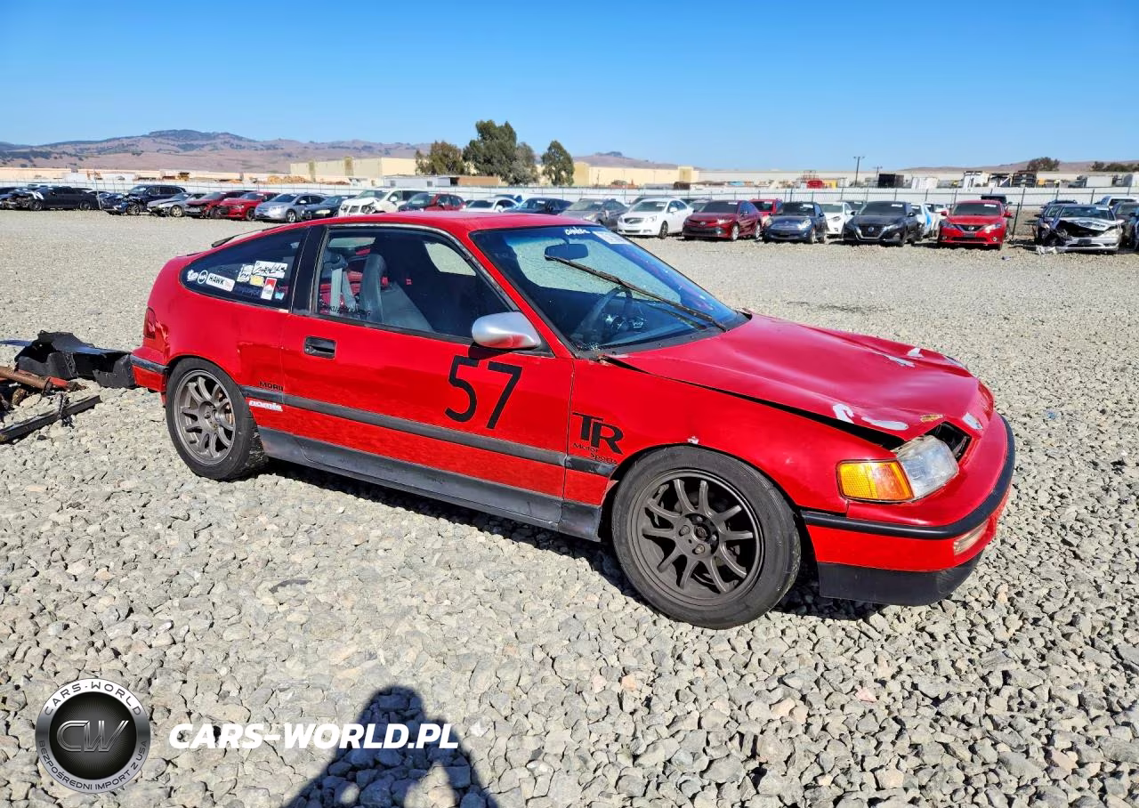 1989 Honda Civic 1500 Crx Si VIN:JHMED9364KS014441 - 4