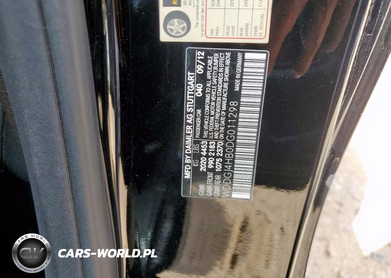 2013 Mercedes-Benz C 250 VIN:WDDGJ4HB0DG011298 - 12