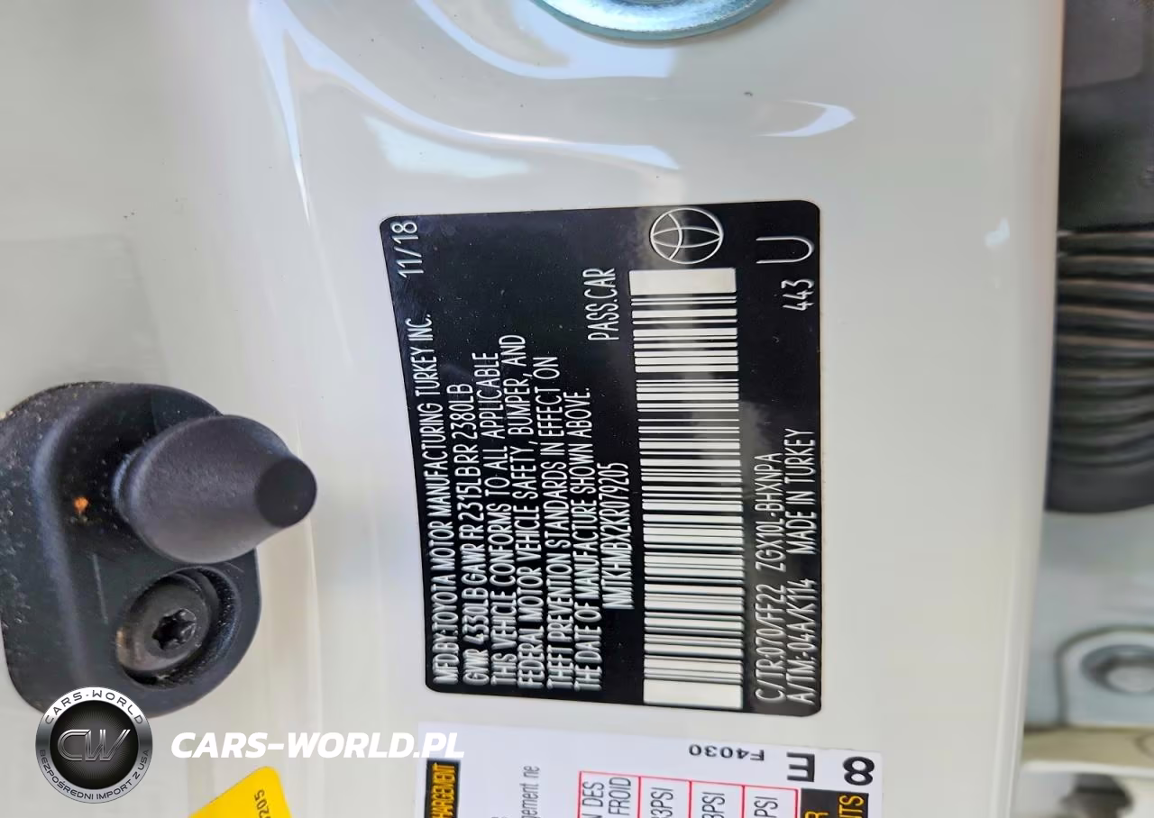 2019 Toyota C-Hr Xle VIN:NMTKHMBX2KR079205 - 12