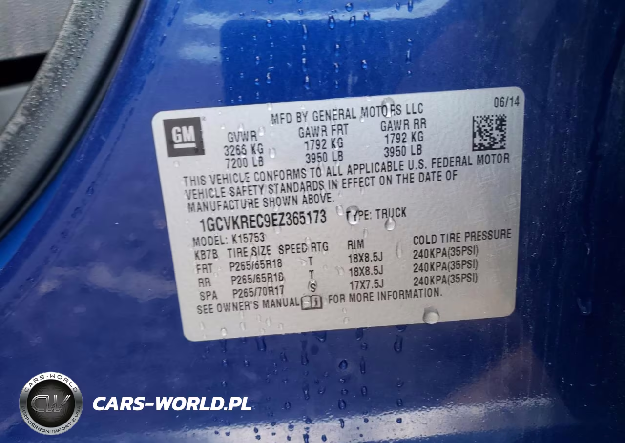2014 Chevrolet Silverado K1500 Lt VIN:1GCVKREC9EZ365173 - 12