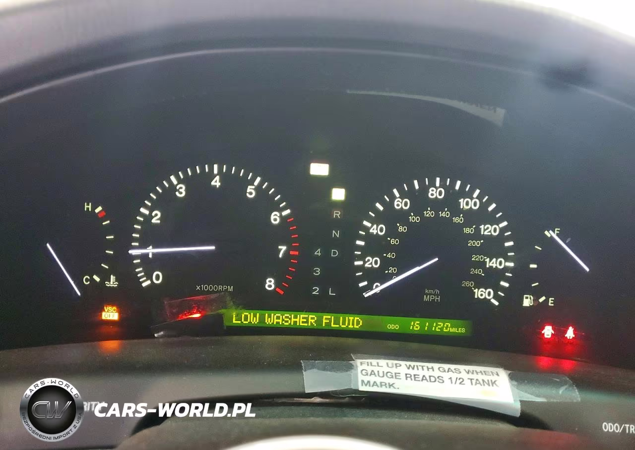 1998 Lexus Ls 400 VIN:JT8BH28FXW0135029 - 9