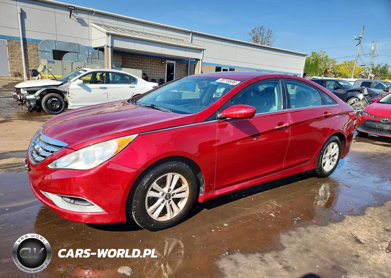 2014 Hyundai Sonata Gls VIN:5NPEB4ACXEH830964 - 1