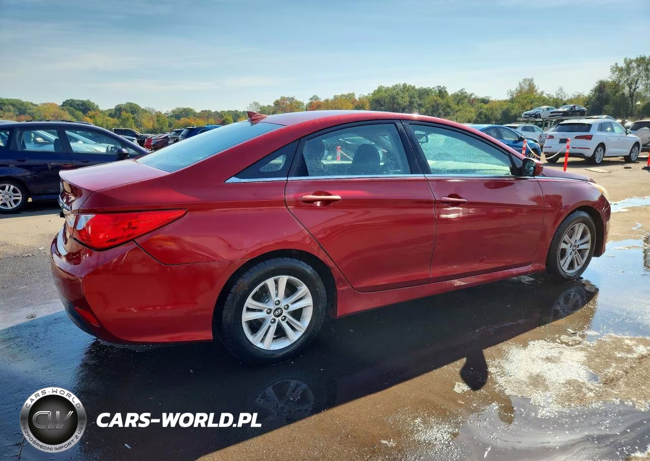2014 Hyundai Sonata Gls VIN:5NPEB4ACXEH830964 - 3