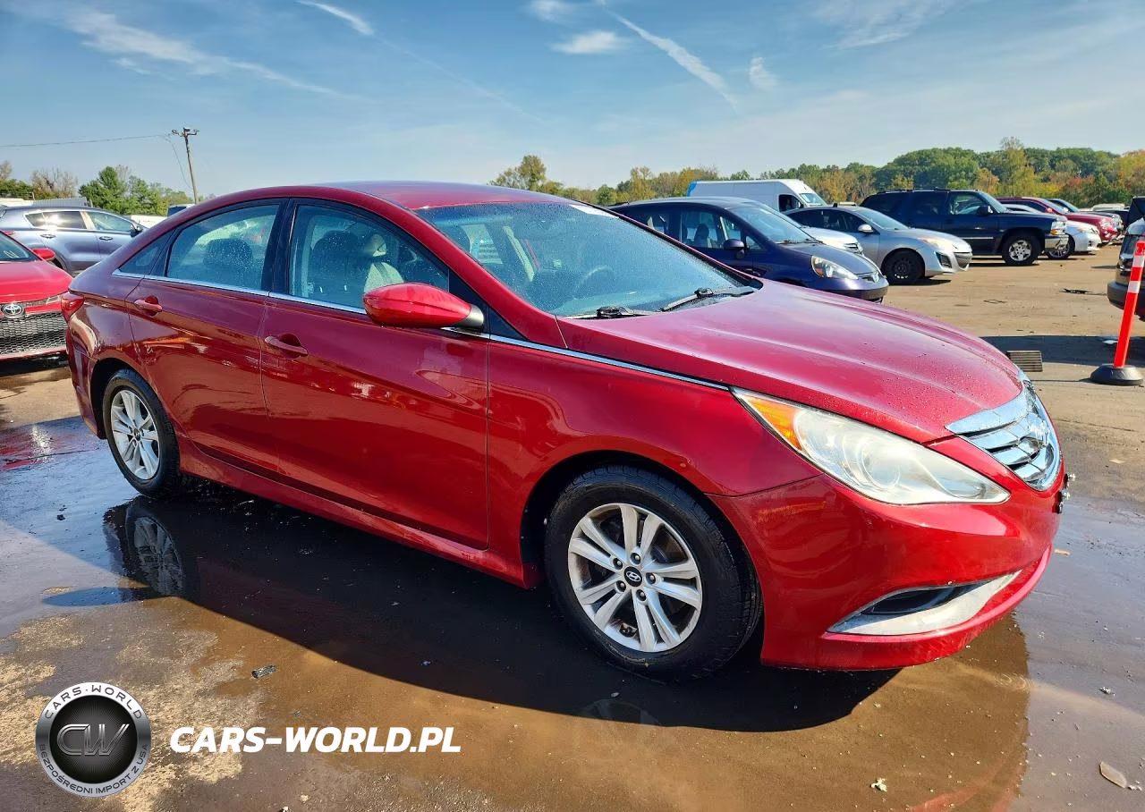 2014 Hyundai Sonata Gls VIN:5NPEB4ACXEH830964 - 4