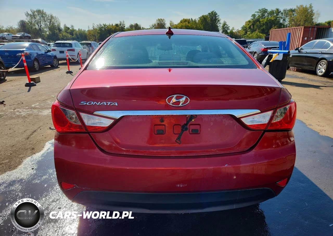 2014 Hyundai Sonata Gls VIN:5NPEB4ACXEH830964 - 6