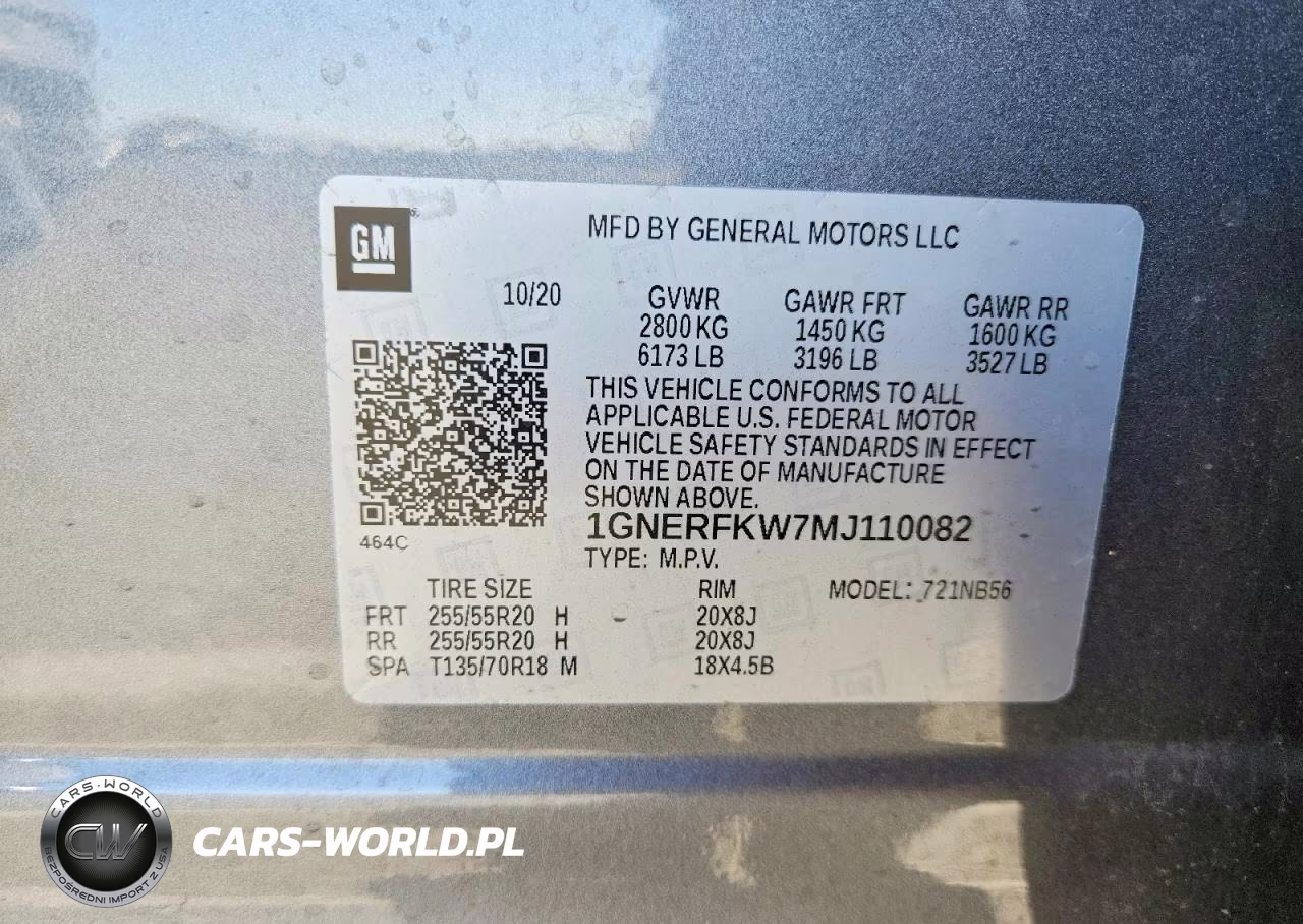 2021 Chevrolet Traverse Ls VIN:1GNERFKW7MJ110082 - 13