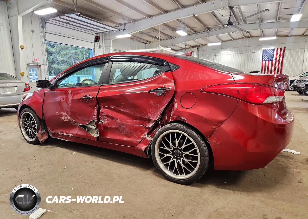 2013 Hyundai Elantra Limited VIN:KMHDH4AE8DU634016 - 2