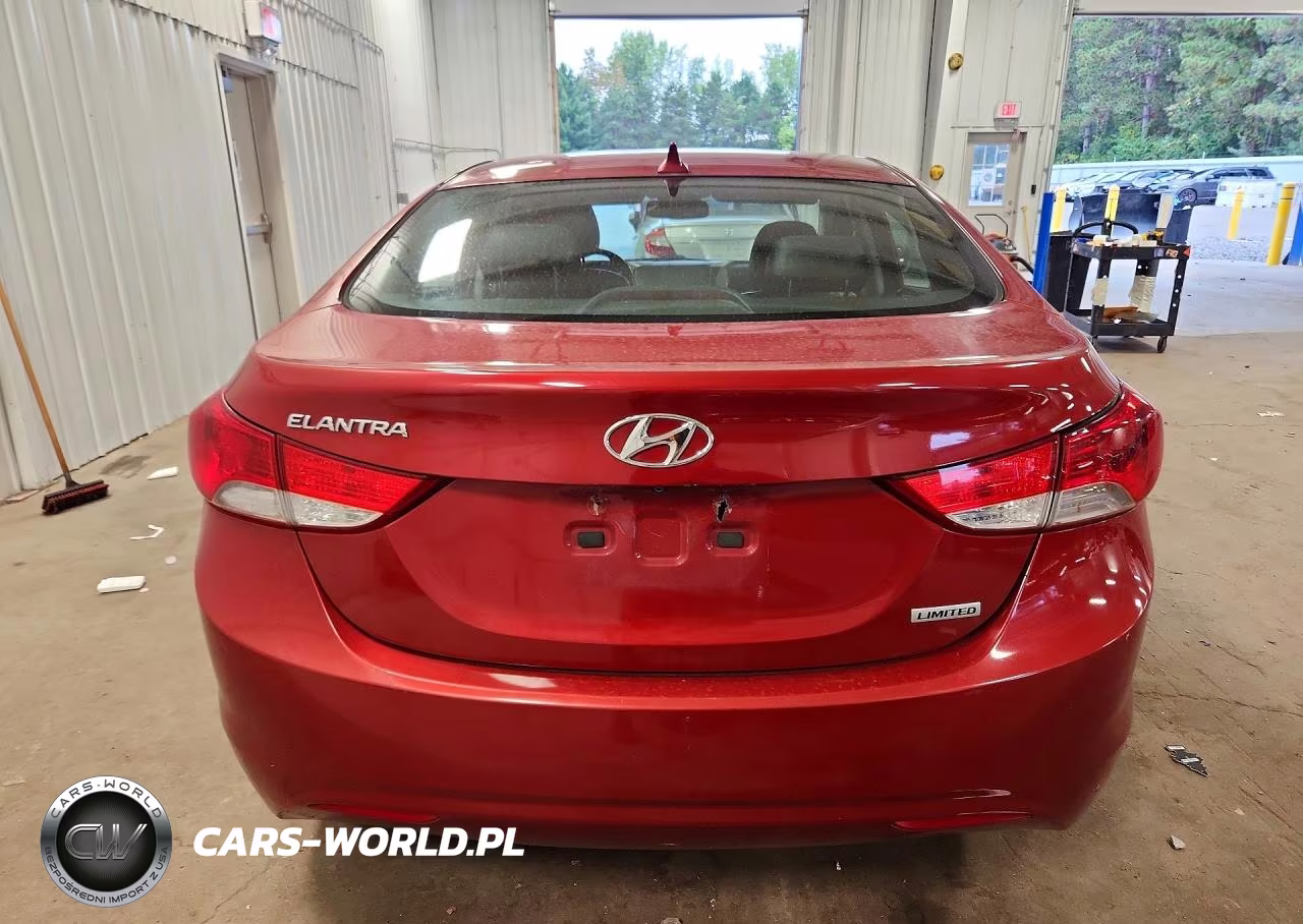 2013 Hyundai Elantra Limited VIN:KMHDH4AE8DU634016 - 6