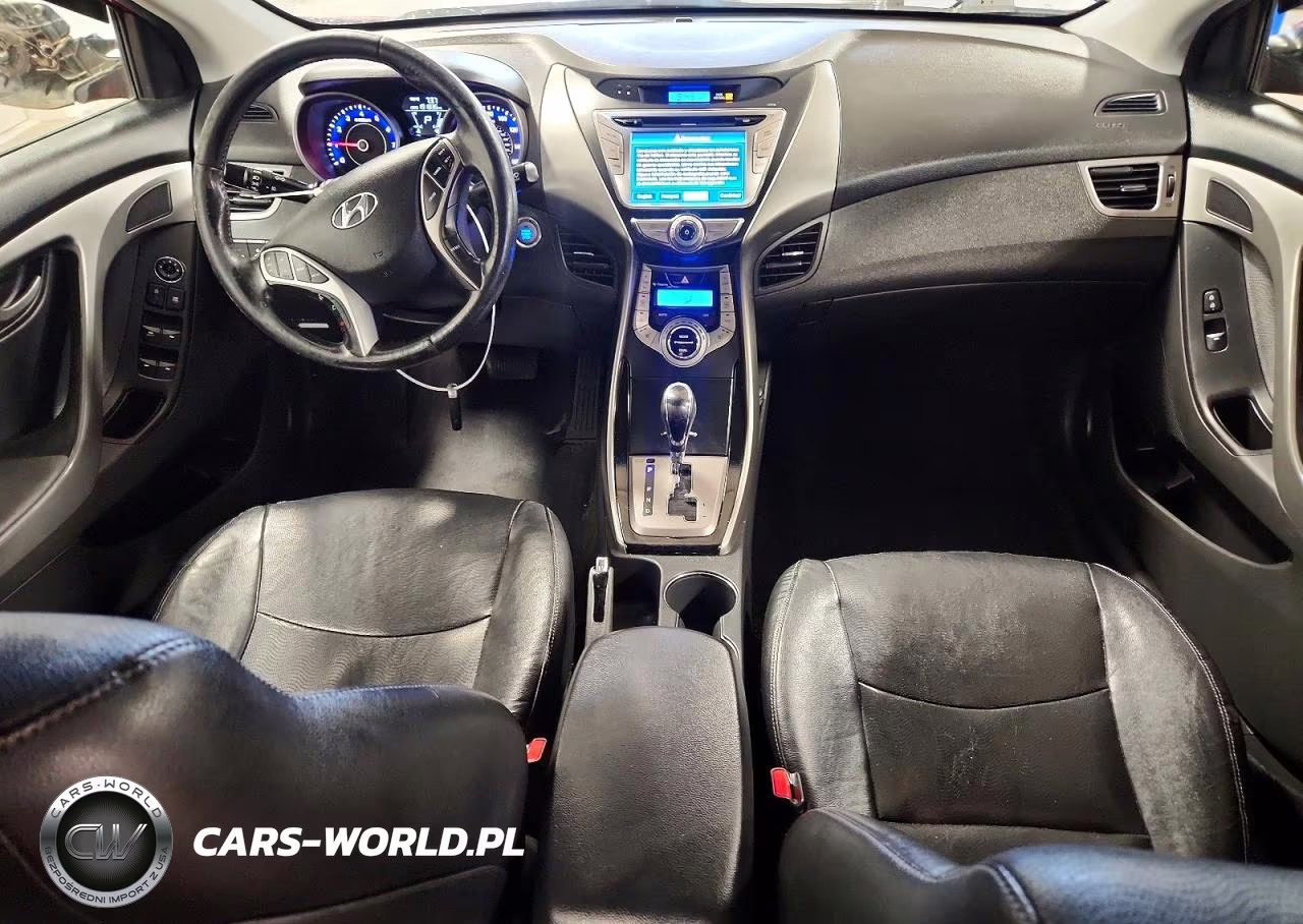 2013 Hyundai Elantra Limited VIN:KMHDH4AE8DU634016 - 8