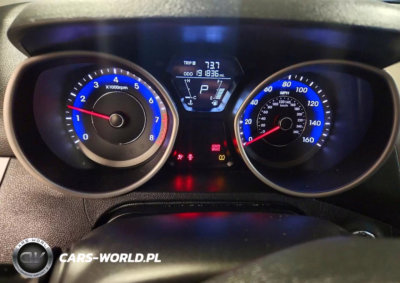 2013 Hyundai Elantra Limited VIN:KMHDH4AE8DU634016 - 9